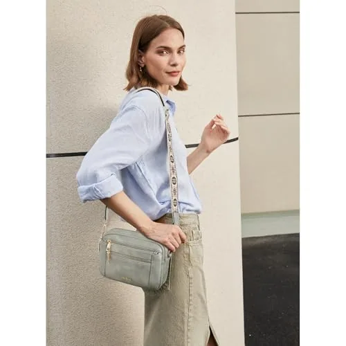 Small Crossbody Bag in Twilight Grey, view 4