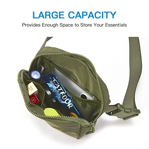 Belt Bag in Green, view 3