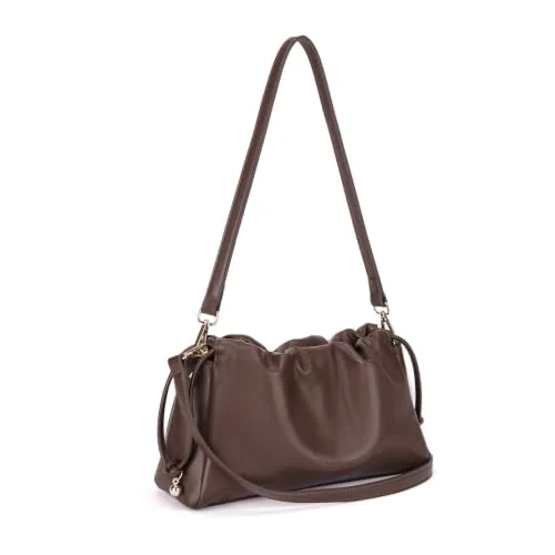 Shoulder Bag in Coffee