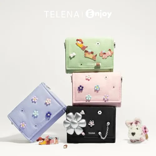 Customizable Shoulder Bag in Cherry Joy, view 4