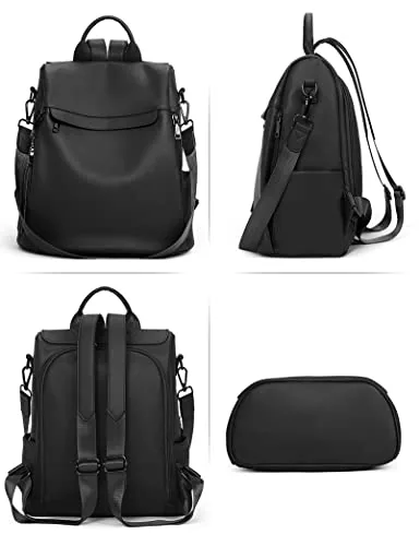 Travel Backpack in White, view 4